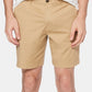 Original Penguin Men's Stretch Cotton Twill Shorts Beige Size 38
