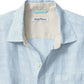 Tommy Bahama Men's Ventana Plaid Linen Button Up Shirt Blue Size Medium