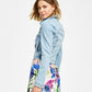 GUESS Women's Trucker Jacket Blue Size X-Small