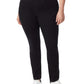 Gloria Vanderbilt Women's Amanda Pull On Jeans Black Size 18W