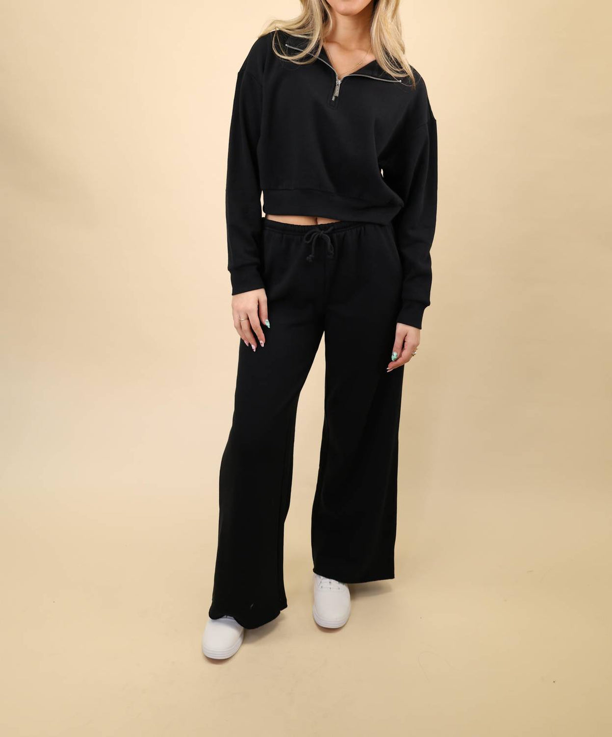 Z Supply - Downtown Half Zip Sweatshirt Top