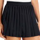 ID Ideology Women's Active Solid Pleated Skort Black Size Small