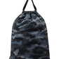 Sun + Stone Men's Camouflage Drawstring Backpack Blue Size Regular