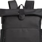 INC International Concepts Roll Top Back Pack Black Size Regular