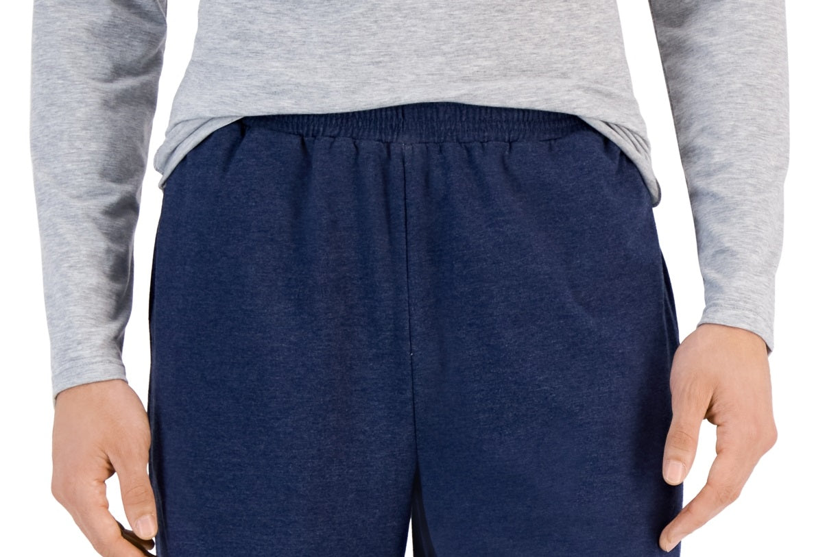 Ideology Men's Big & Tall Knit Pull On Shorts Blue Size XXX-Large