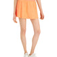 ID Ideology Women's Woven Skort Orange Size Small