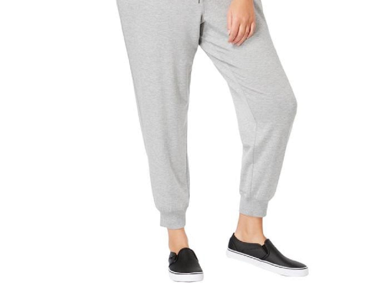 ID Ideology Women's Fleece Jogger Pants Gray Size XL