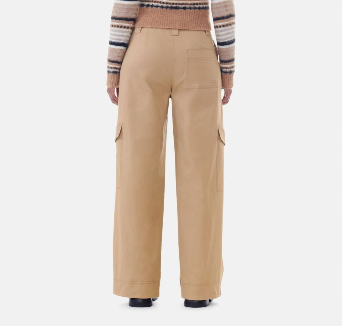 Ganni - Soft Wool Stripe Cardigan