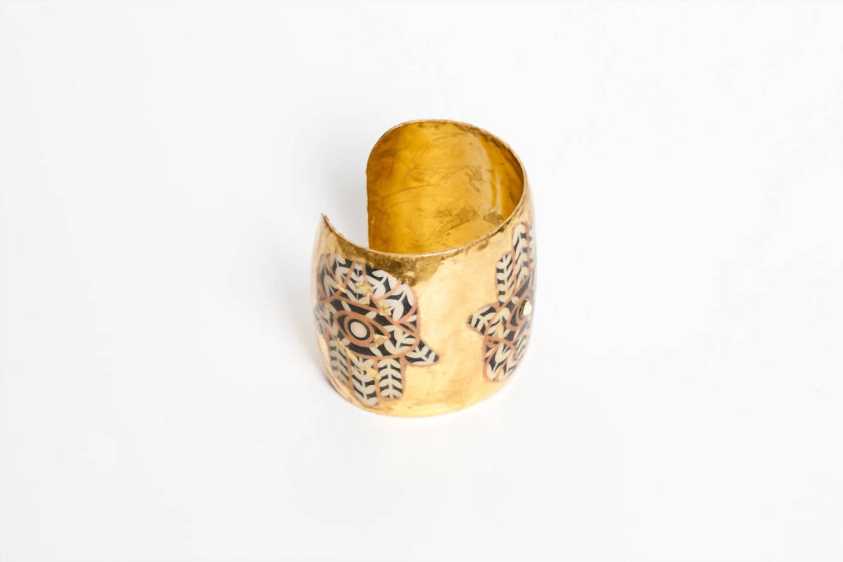 Avenue Chic - Women's Hamsa Cuff