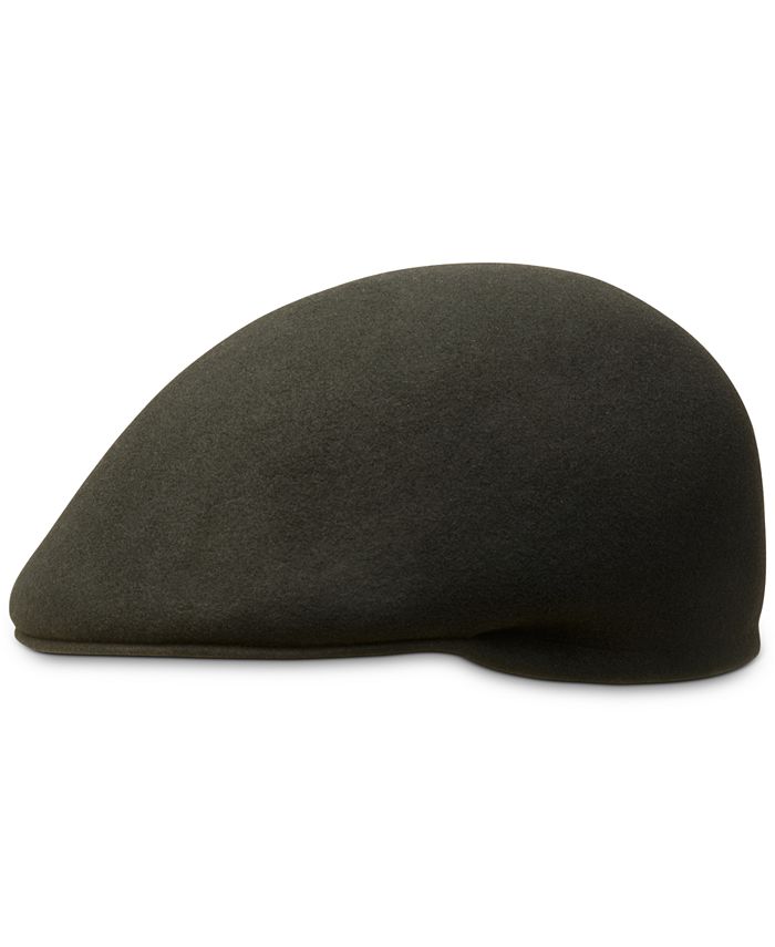 Country Gentlemen Men's Ascot Felt Cap Black Size X-Large