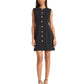 Donna Morgan Womens Sleeveless A Line Dress Black