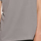 DKNY Women's Logo T-Shirt Gray Size Medium
