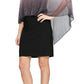 SL Fashions Women's Shimmer Popover Sheath Dress Gray Size 12