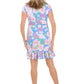 Ana Clare - Lola Faux Wrap Mini Dress