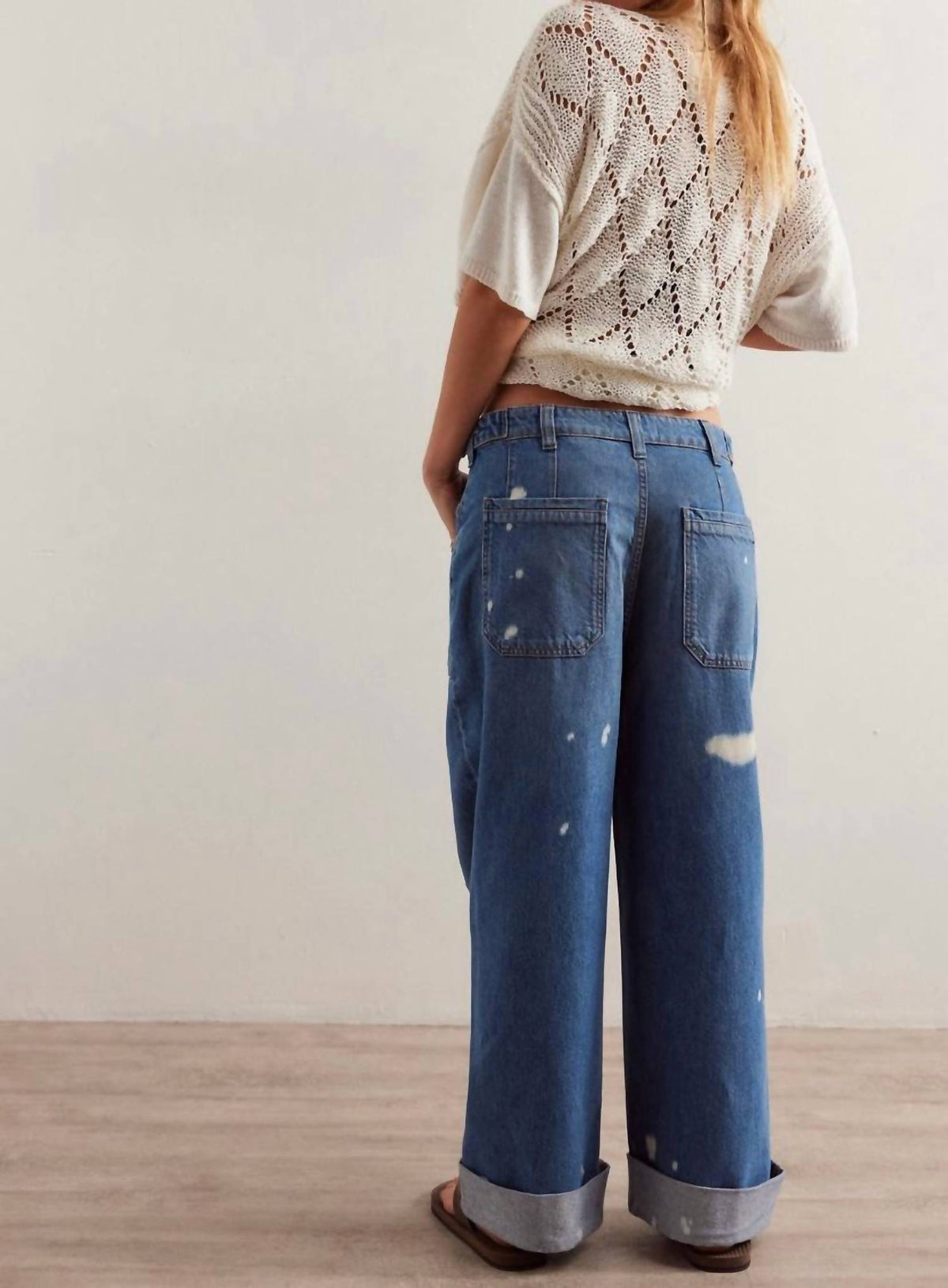 Free People - Palmer Cuffed Jeans