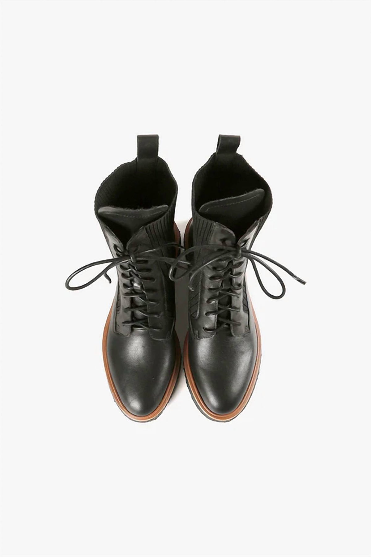 All Black - Women's Sock Camper Boots