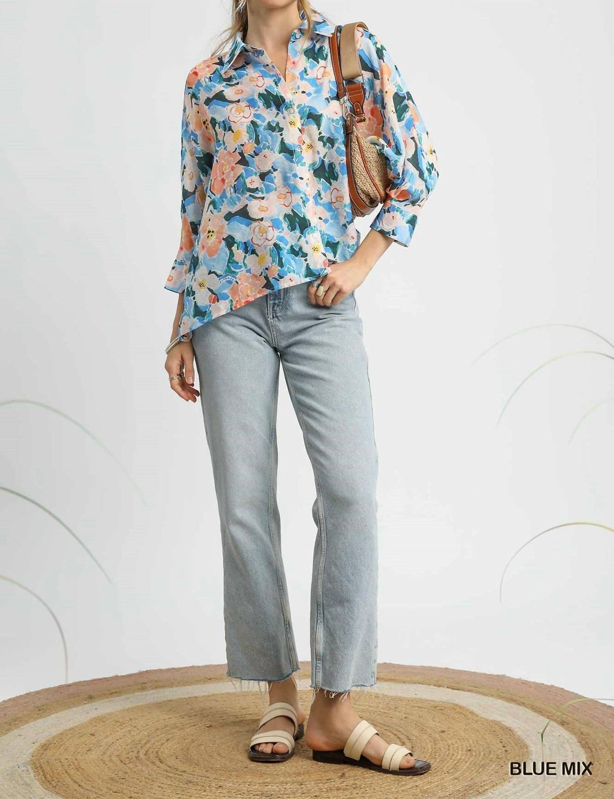 Umgee - Coastal Bloom Blouse