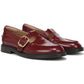 Sam Edelman - Women's Elaina Leather Buckle Detailed Slip On Fashion Loafers