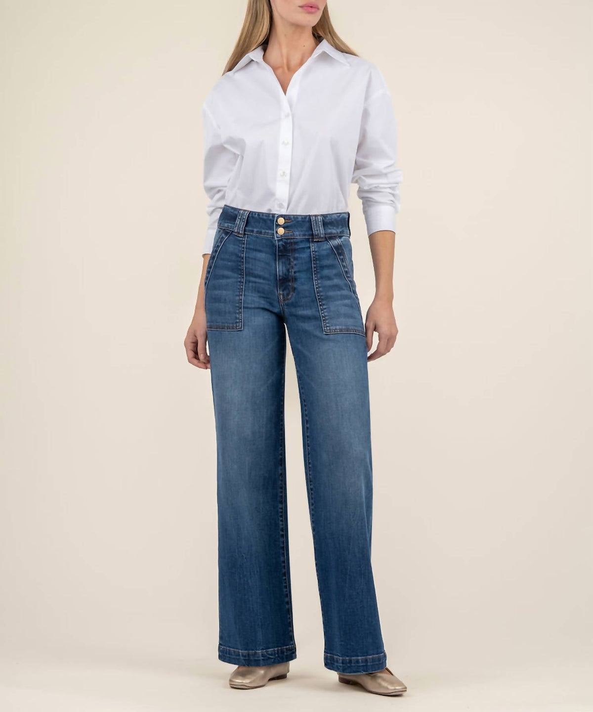 Kut From The Kloth - Jodi High Rise Wide Leg Jeans