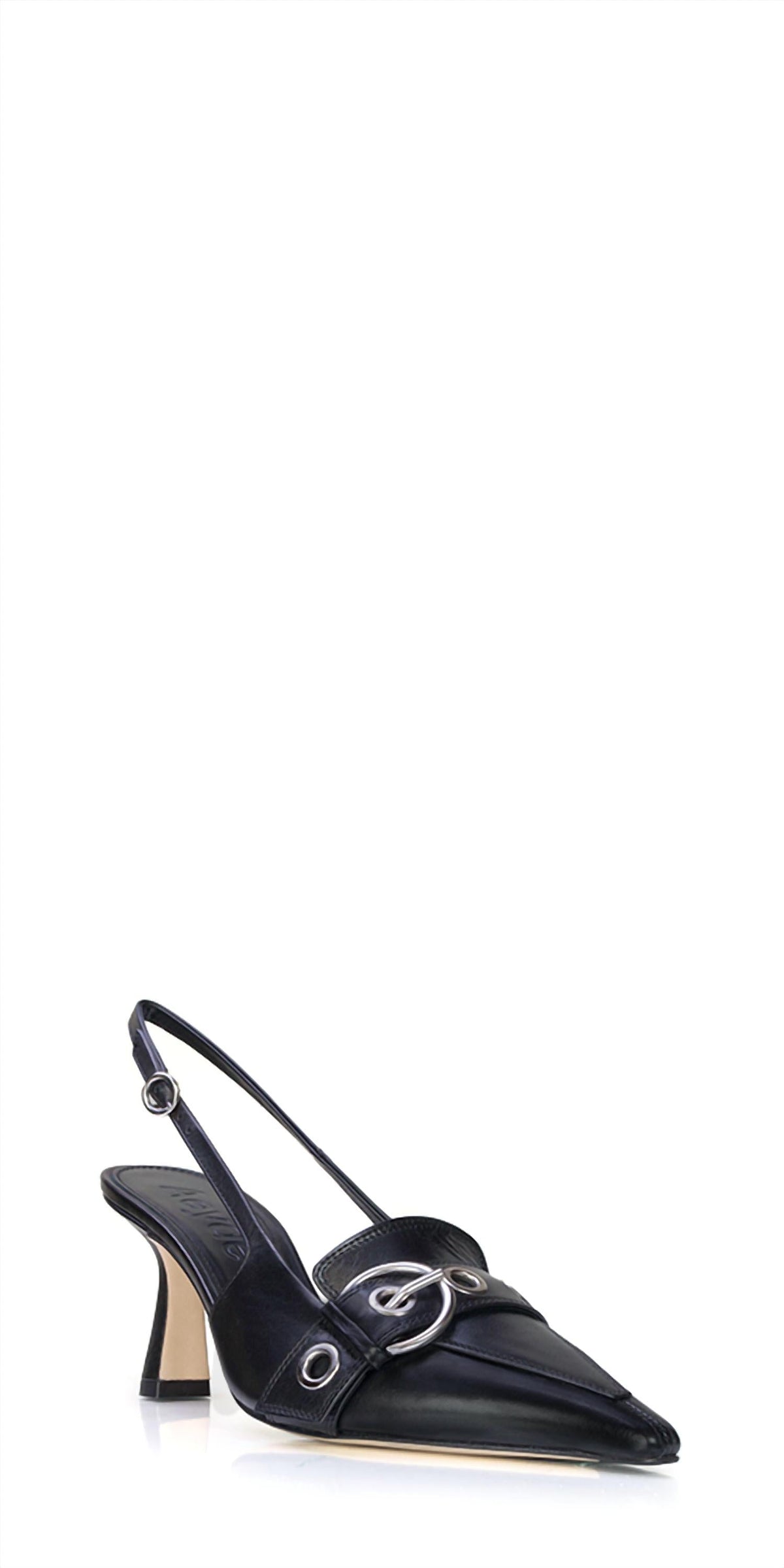 Aeyde - Women's Tara Eyelet Slingbacks