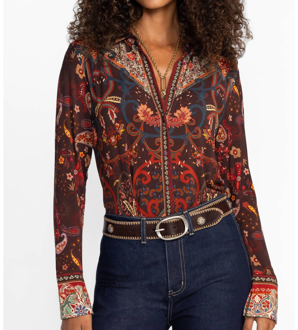 Johnny Was - Jaine Favorite Button Front Shirt