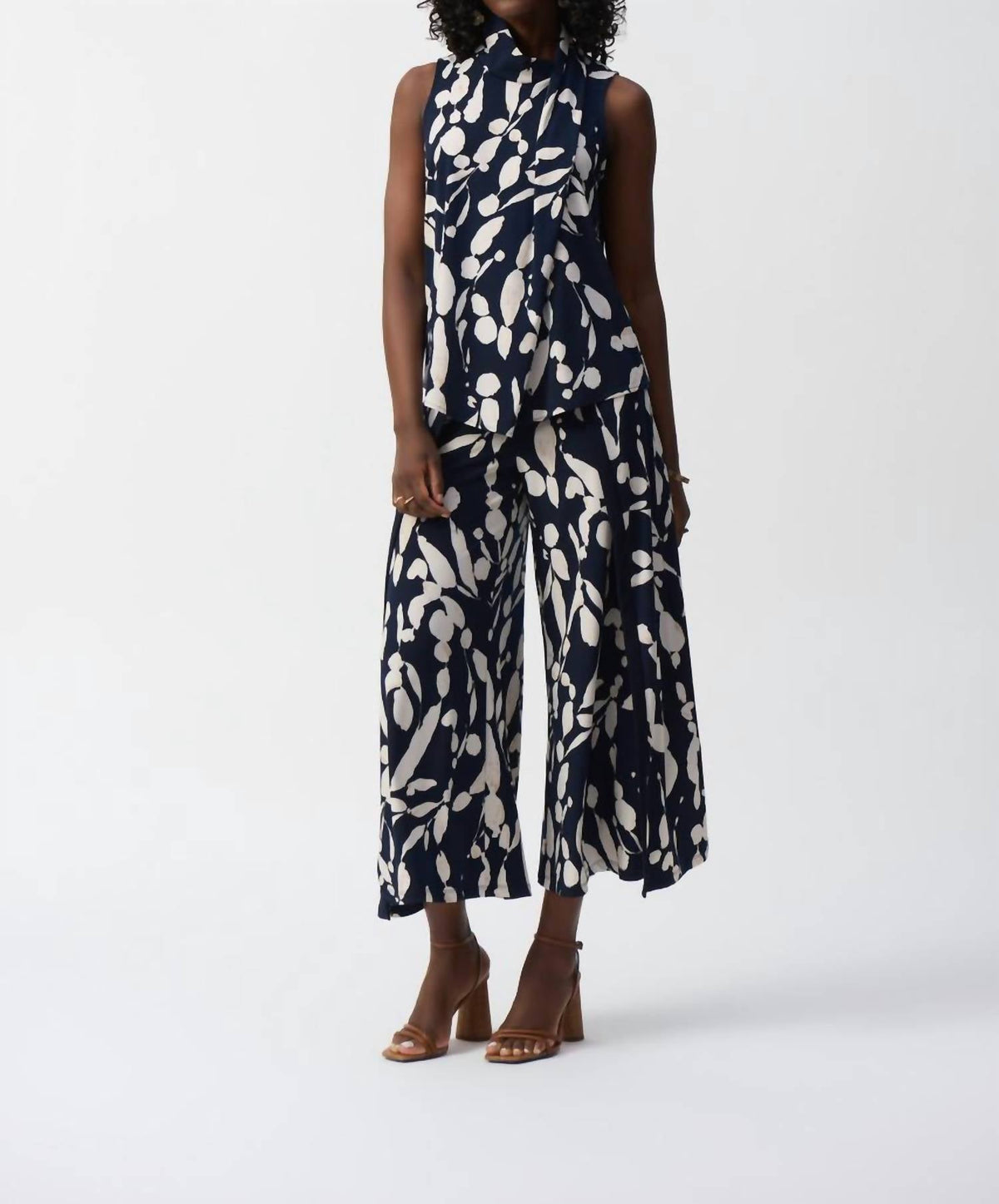 Joseph Ribkoff - Abstract Sleeveless Top