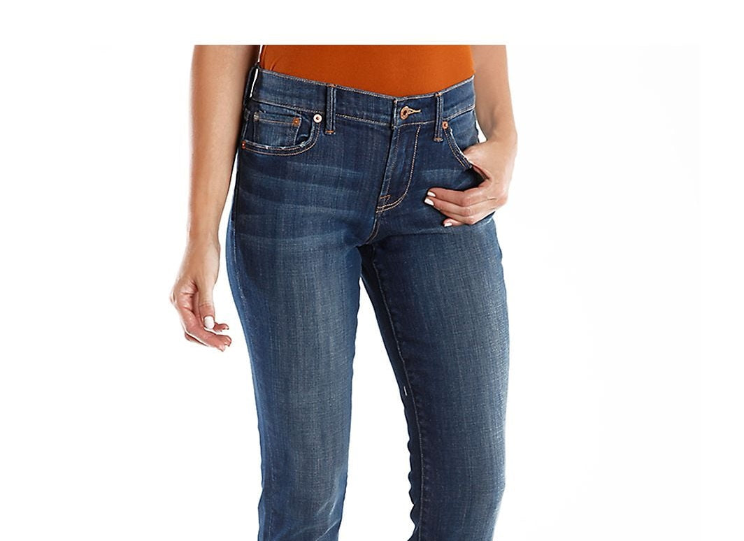 Lucky Brand Women's Sweet Straight Leg Jeans Blue Size 30X32