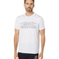 A|X Armani Exchange Men's Graphic Strike Through Logo T-Shirt White Size X-Large