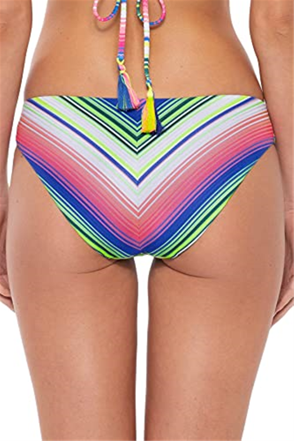 Becca Women's Blue Santa Catarina Bikini Bottoms Size Large