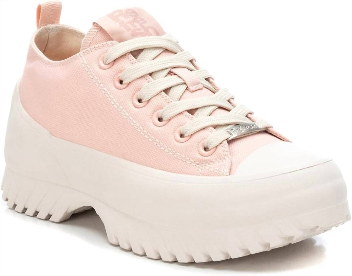 Xti - Women's Canvas Platform Sneakers