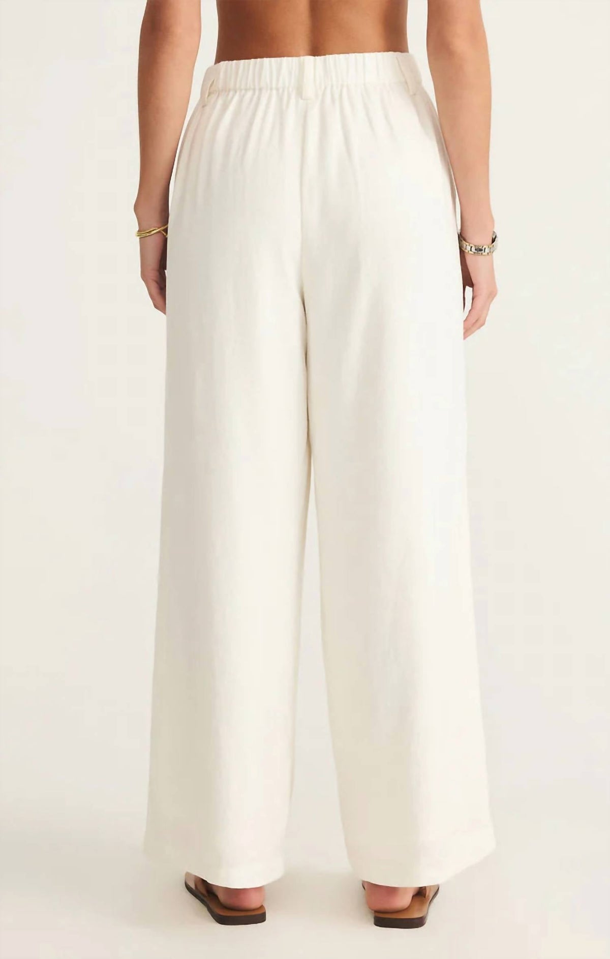 Z Supply - Topanga Wide Leg Linen Pant
