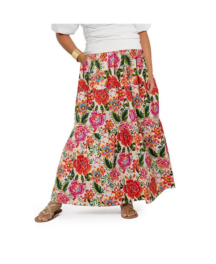 Leota Women's Maxi Evelyn Skirt Red