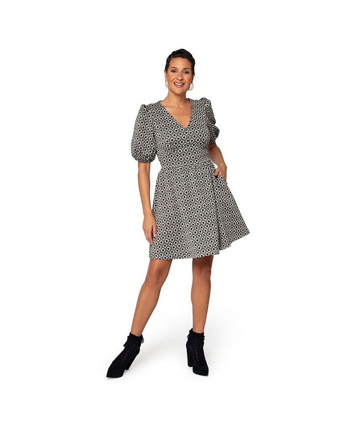 Leota Women's Mabel Dress Small Size Gray