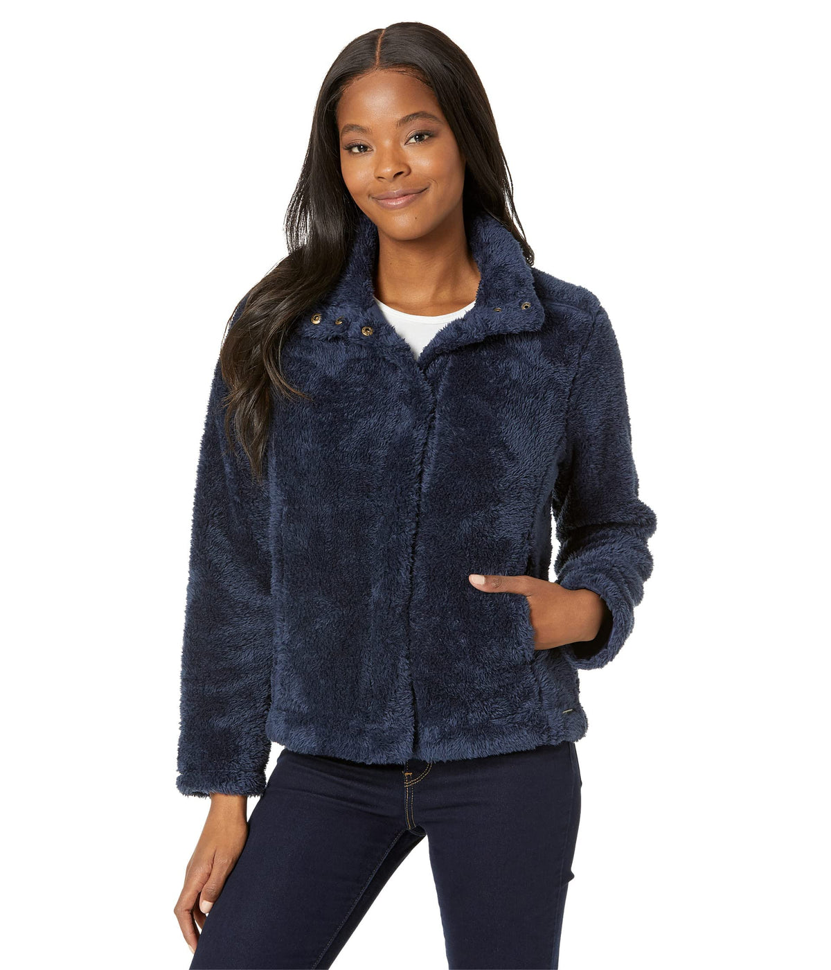 Women's Sherpa Clayton Jacket - Navy
