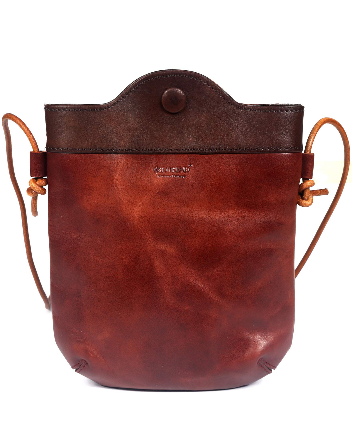 OLD TREND Genuine Leather Out West Crossbody Bag Brown Coffee