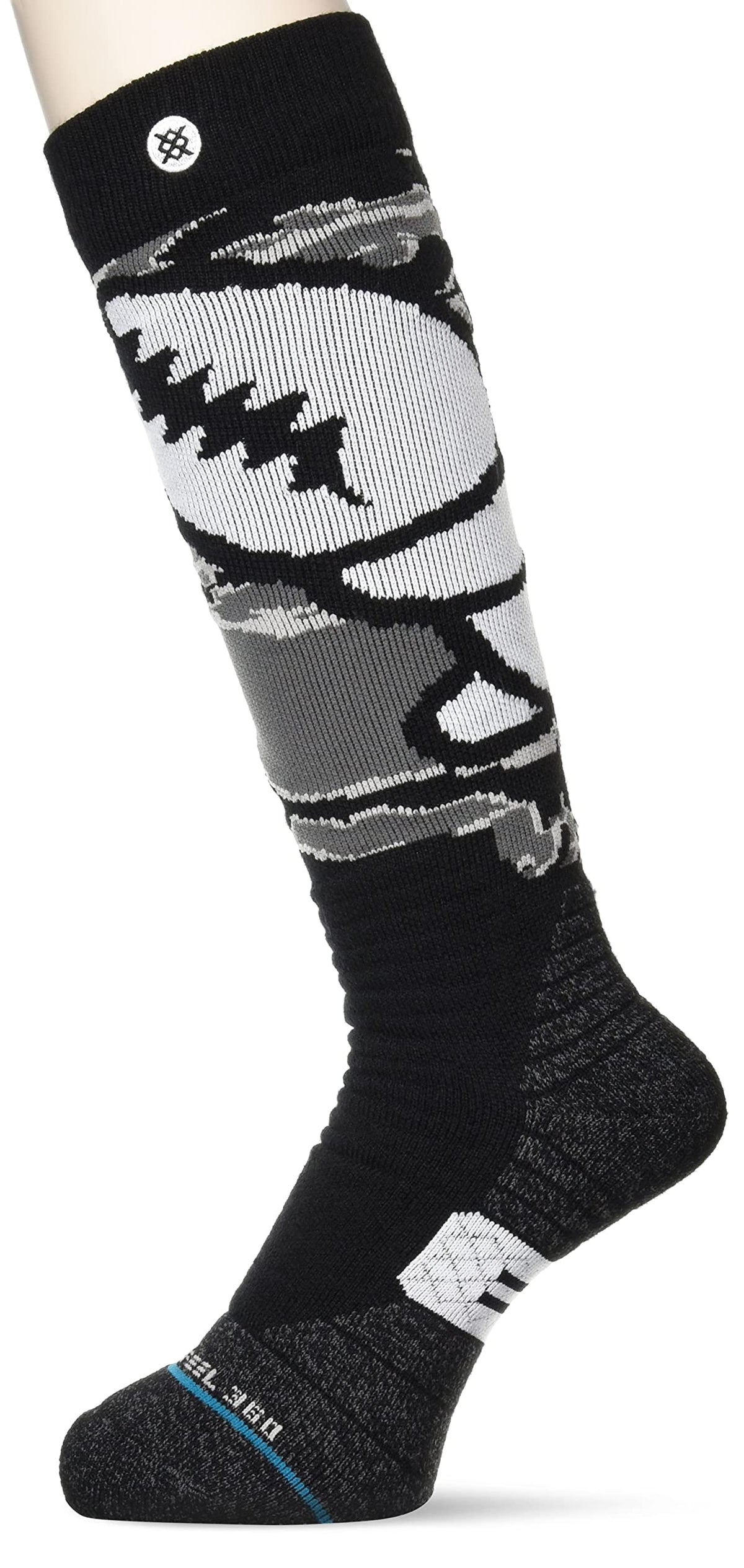Stance Camo Grab II Snow Socks Black Large