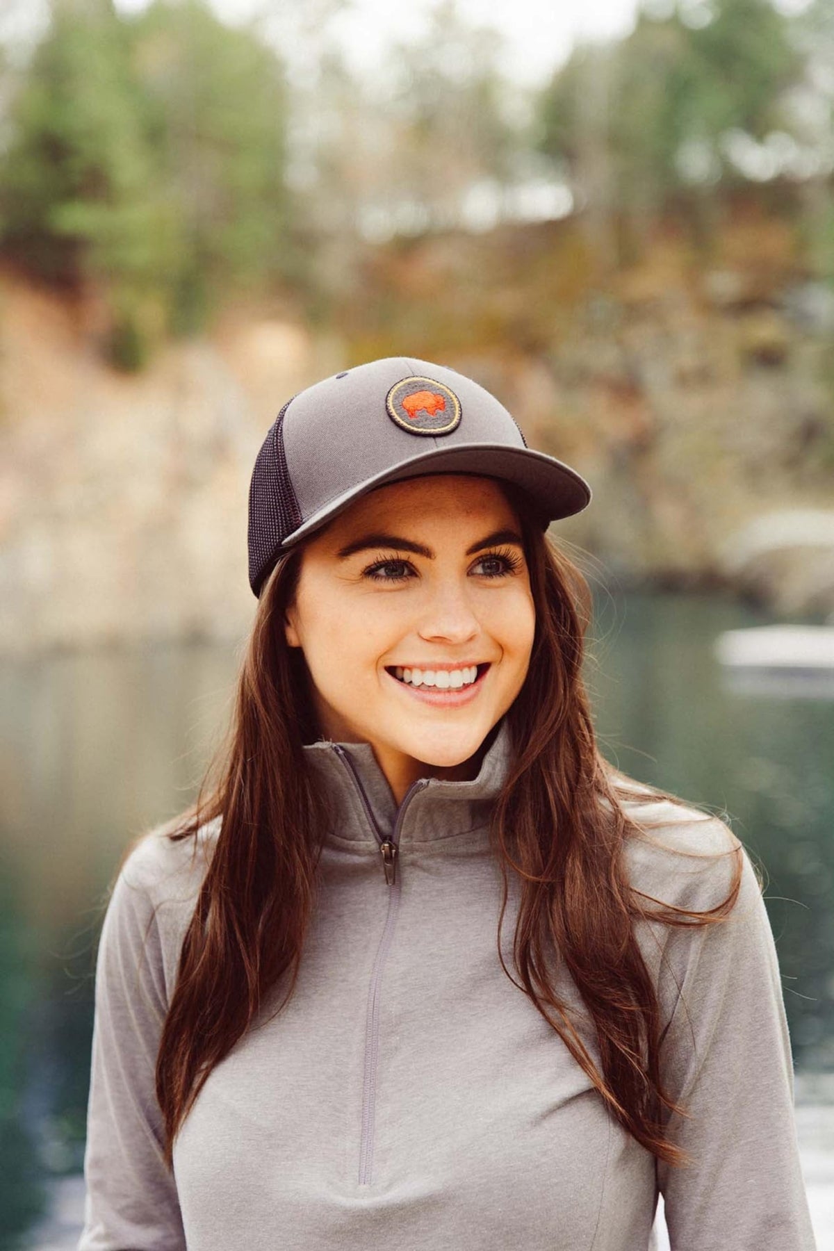Mountain Khakis Bison Patch Trucker Hat