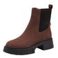 Coach Womens Leah Platform Chelsea Bootie Maple