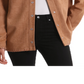 Bagatelle Faux Suede Shacket Camel