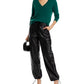 Aqua Cashmere V-Neck Cashmere Sweater