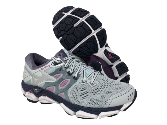 Mizuno Women's Wave Horizon 3 Running Shoe Quarry/Silver Size 6.5 B(M) Us
