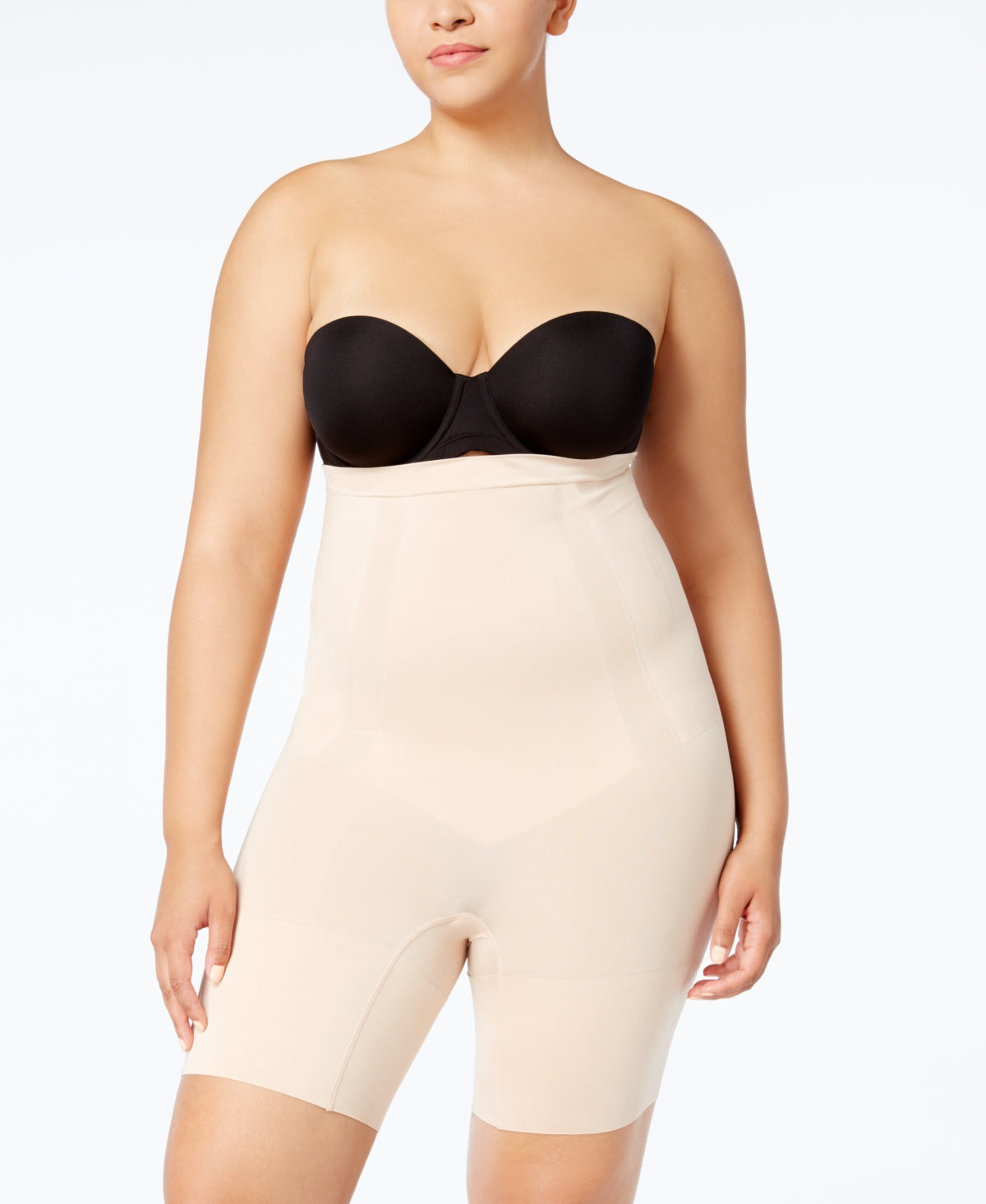 Spanx Women's OnCore Firm Control High Waist Thigh Shaper Beige Size 2X