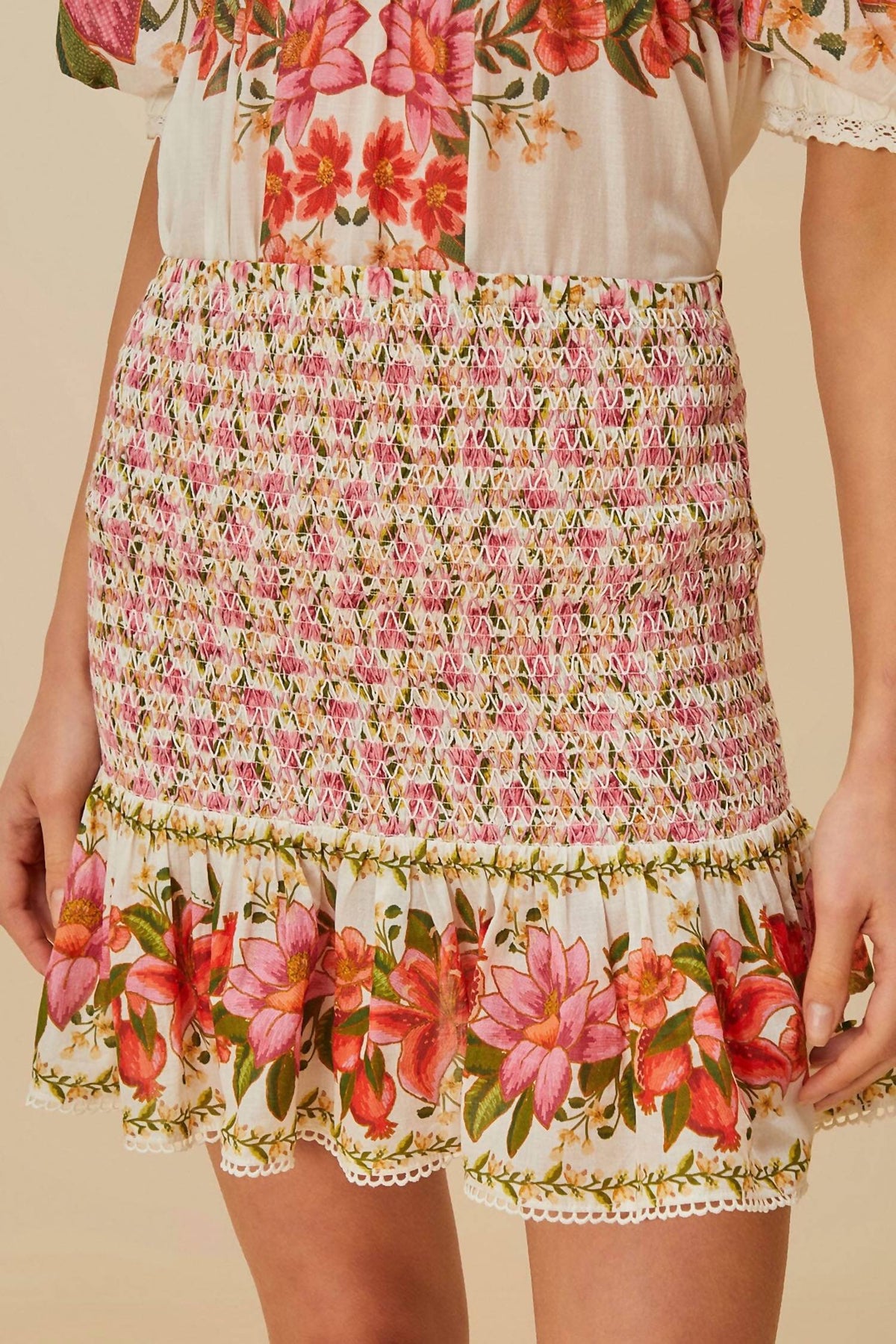 Farm Rio - Summer Fruit Mini Skirt