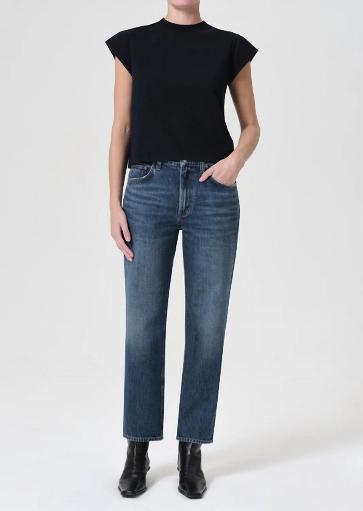 Agolde - Valen Mid-rise Vintage Straigth Jean