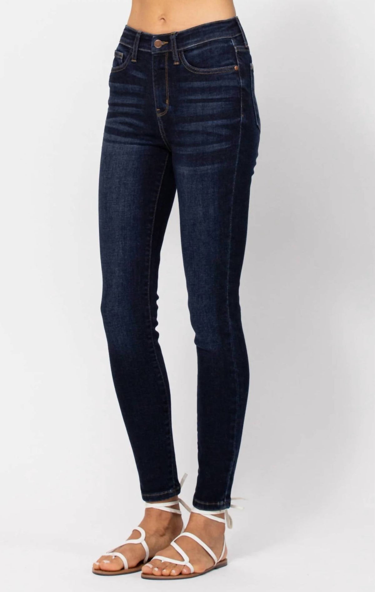 Judy Blue - Hi-waist Skinny With Handsanding