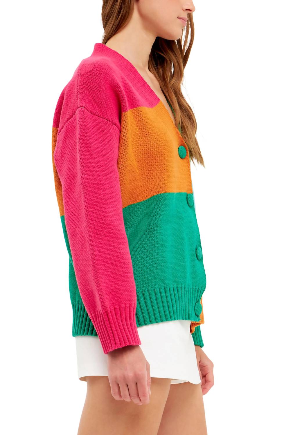 2.7 August Apparel - Mixing It Up Cardigan