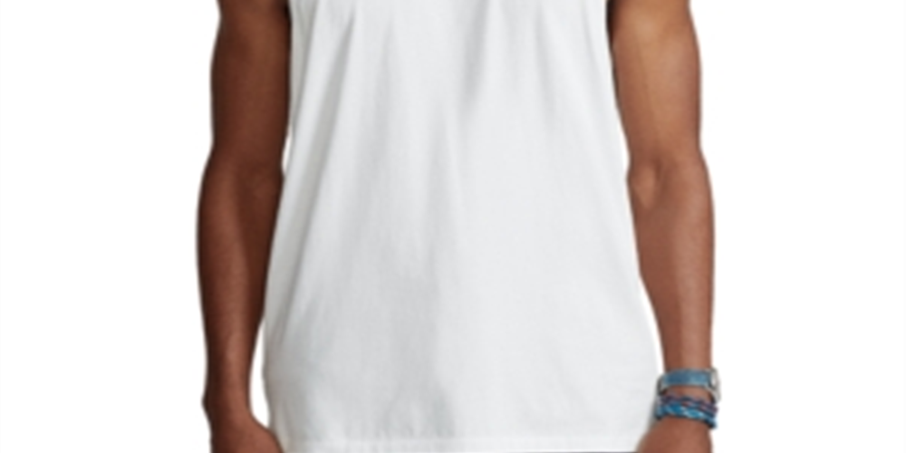 Polo Ralph Lauren Men's Washed Jersey Tank White Size L