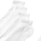 Gold Toe Men's 8 Pack Athletic Quarter Socks White Size 6-12