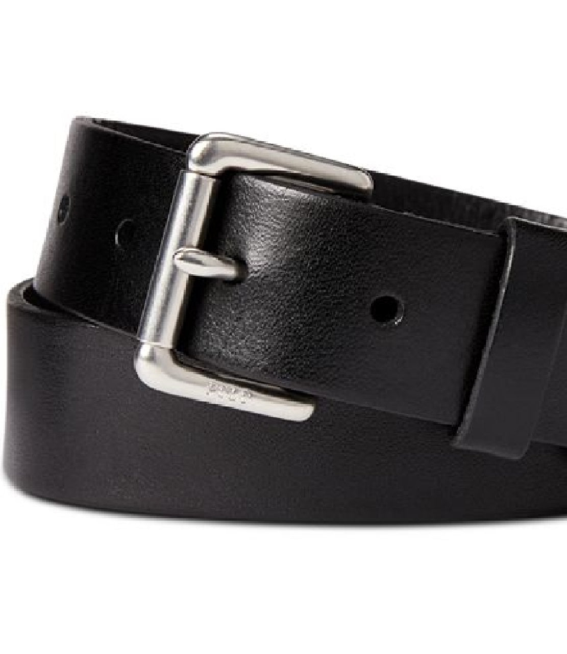 Polo Ralph Lauren Men's Leather Belt Black Size 36