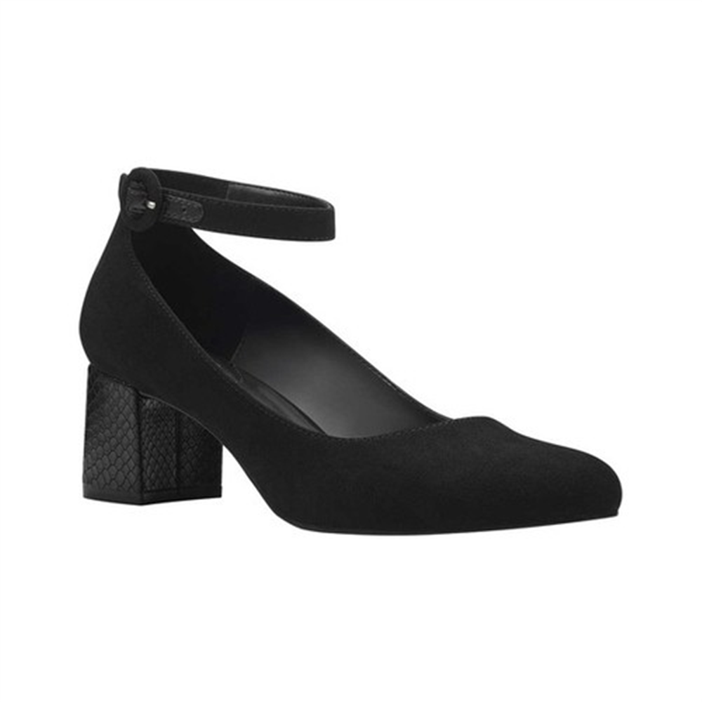 Bandolino Women's Odear Mary Jane Heels Black Size 9.5 M